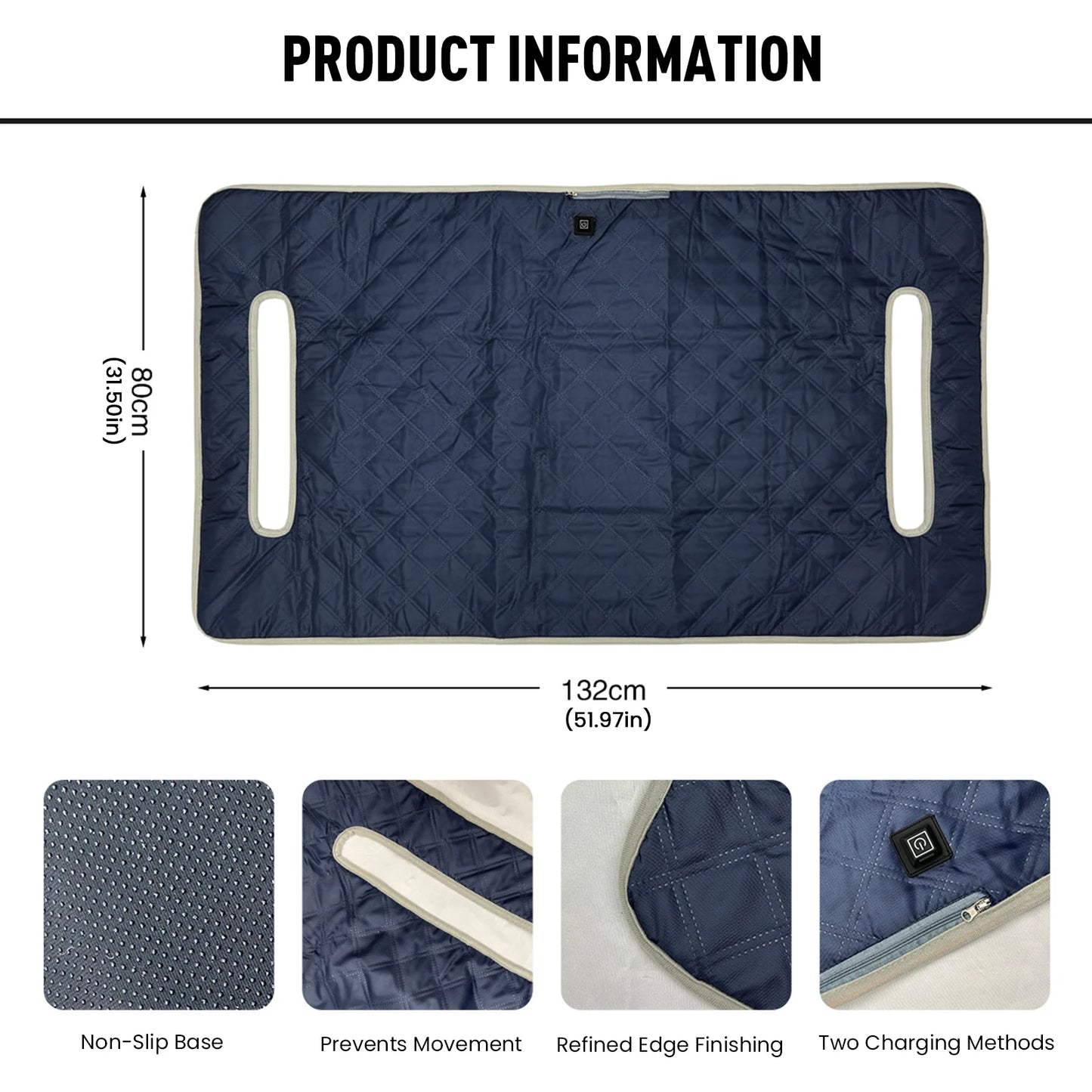 Golf Cart Seat Cover Waterproof Heated Seat Cushion Travel Sports Cart Seat Cushion Cover Golf Gifts for Men Golf Lover