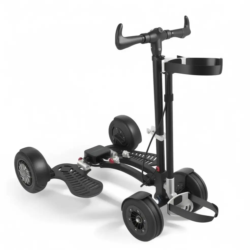ESWING New Design Factory Price Electric Golf Scooter 4 Wheel Electric Golf Trolley with Ride-On Platform