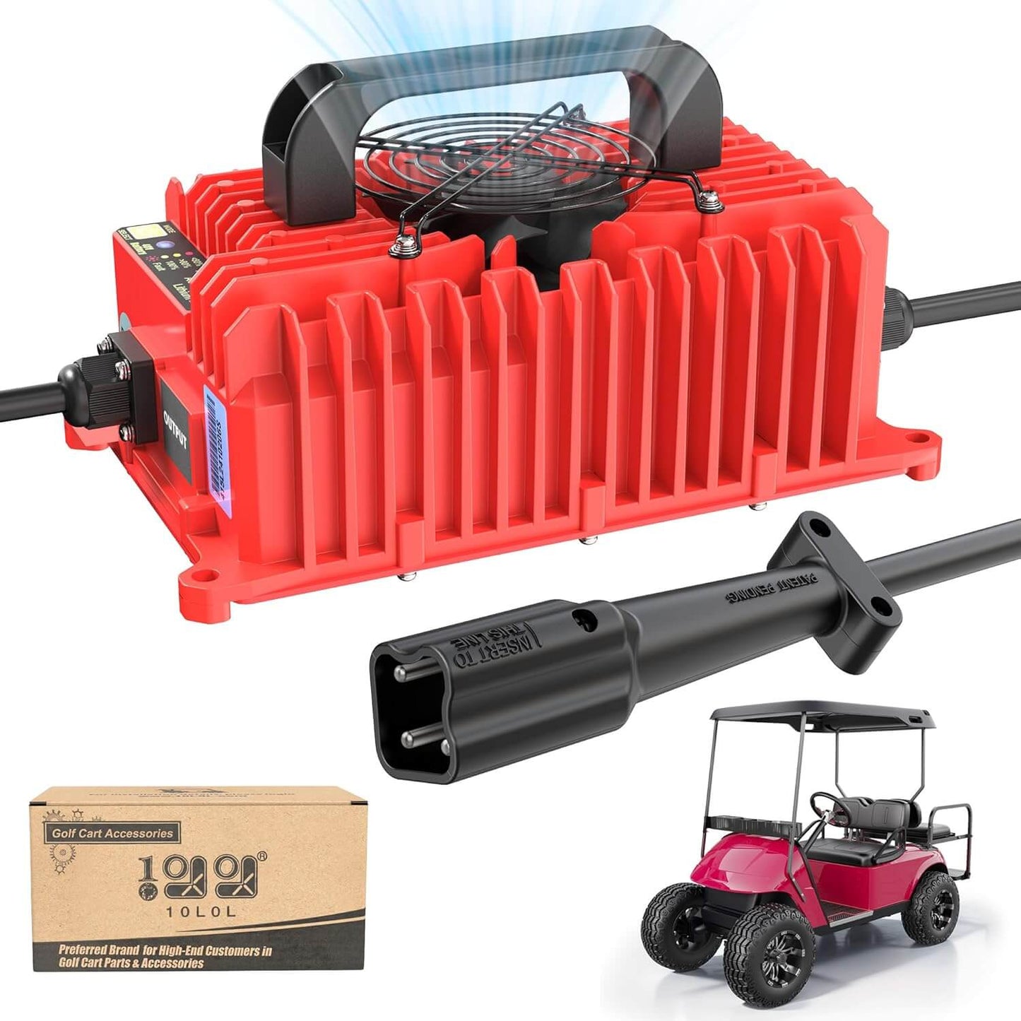 36/48 Volt 15/18 AMP Golf Cart Battery Charger for EZGO & Yamaha