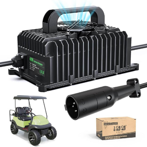 Smart 48V Golf Cart Battery Charger for Club Car DS & Precedent