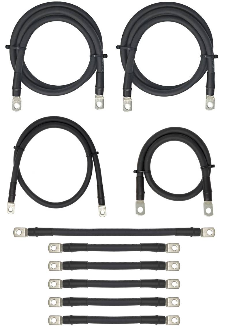 Golf Cart Battery Cable Kits for EZGO TXT, PDS, RXV, Medalist
