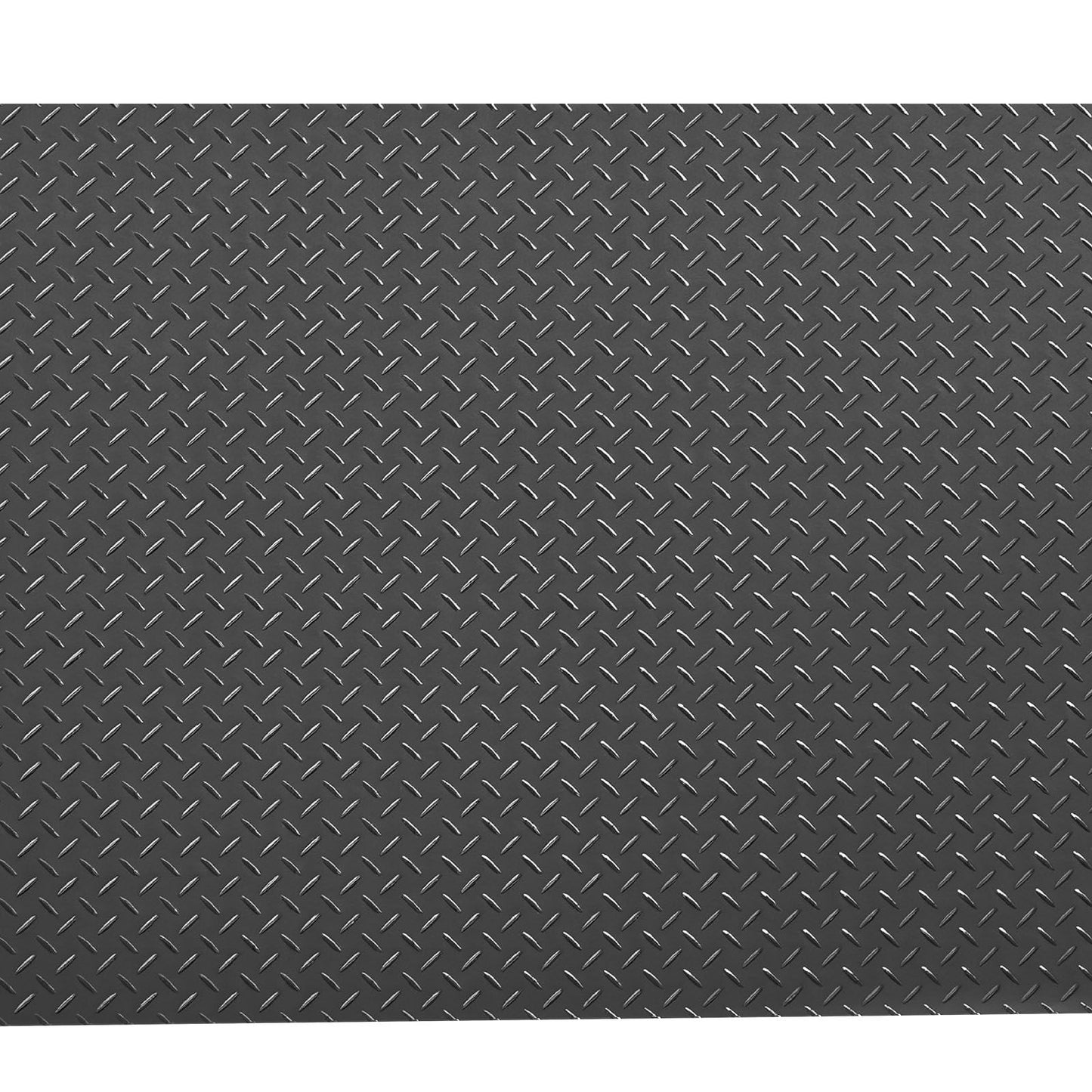 Diamond Plate Floor Protector Mat for Garages -Non-Slip, Easy to Clean