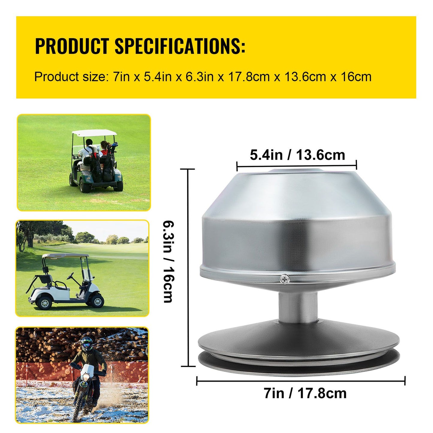 G2-G22 Drive Clutch Compatible With Yamaha Golf Cart 1985+ G2 G8 G9 G14 G16 G22 4 Cycle Carts Gas Golf Cart 1985 Up