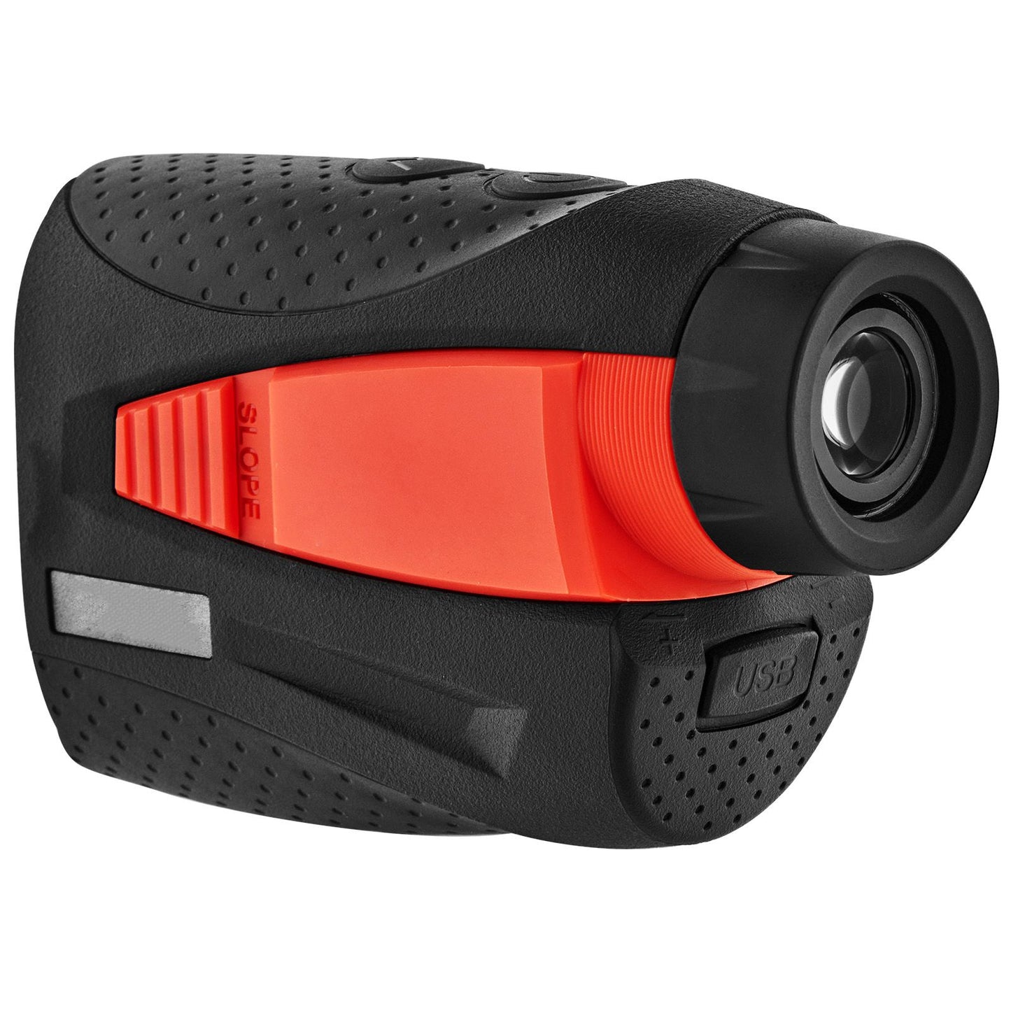 Magnetic Golf Rangefinder, 1300 Yards Laser Golfing Hunting Range Finder, 6X Magnification Golfing Accessory with Distance Measuring, High-Precision Flag Lock Vibration, Slope, USB Charge