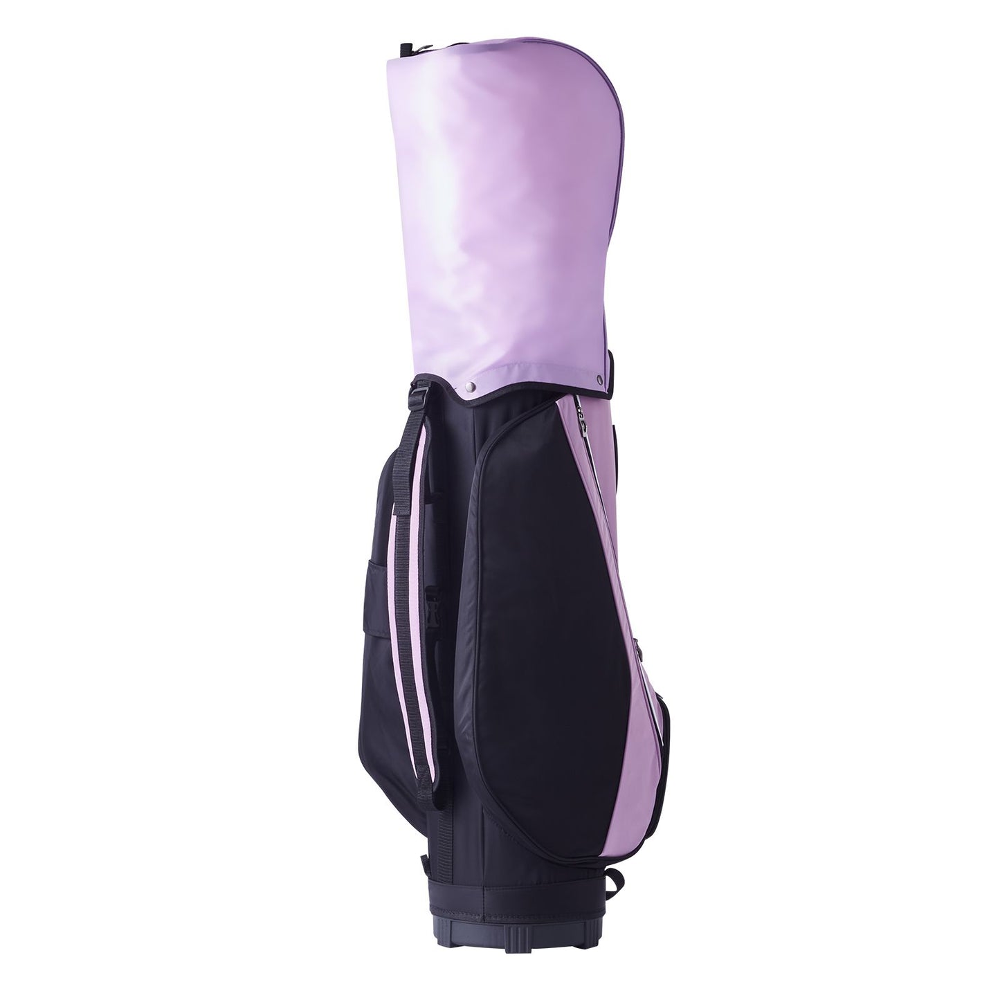 Golf Cart Bag with 14 Way Organizer Divider Top, 36' Multiple Pockets Premium Cart Bag, Durable Golf Bags with Handles & Dust Cover & Detachable Strap for Men & Women, Black Purple