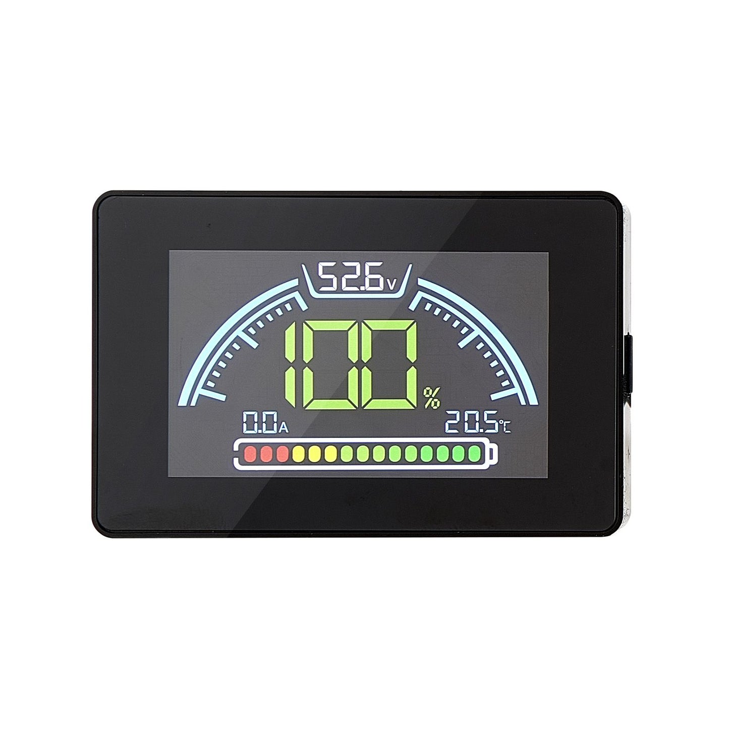 48V 105Ah Golf Cart Lithium Battery, 48 Volt Golf Cart Battery with 200A BMS, LCD Monitor and Mobile APP, LiFePO4 Battery with 600A Peak Current, ABS Shell and 4000+ Cycles, for Golf Carts