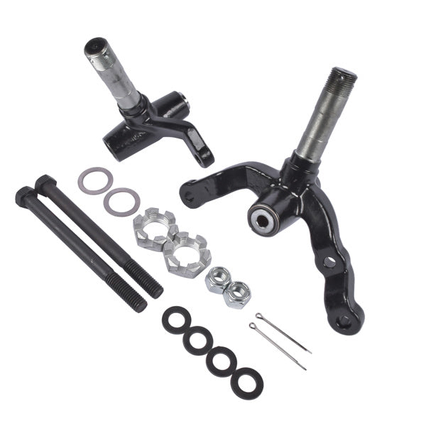 Left&Right Side Golf Cart Spindle Front End Repair Kit for EZGO TXT PDS 2001-up 70673G02 70942G02