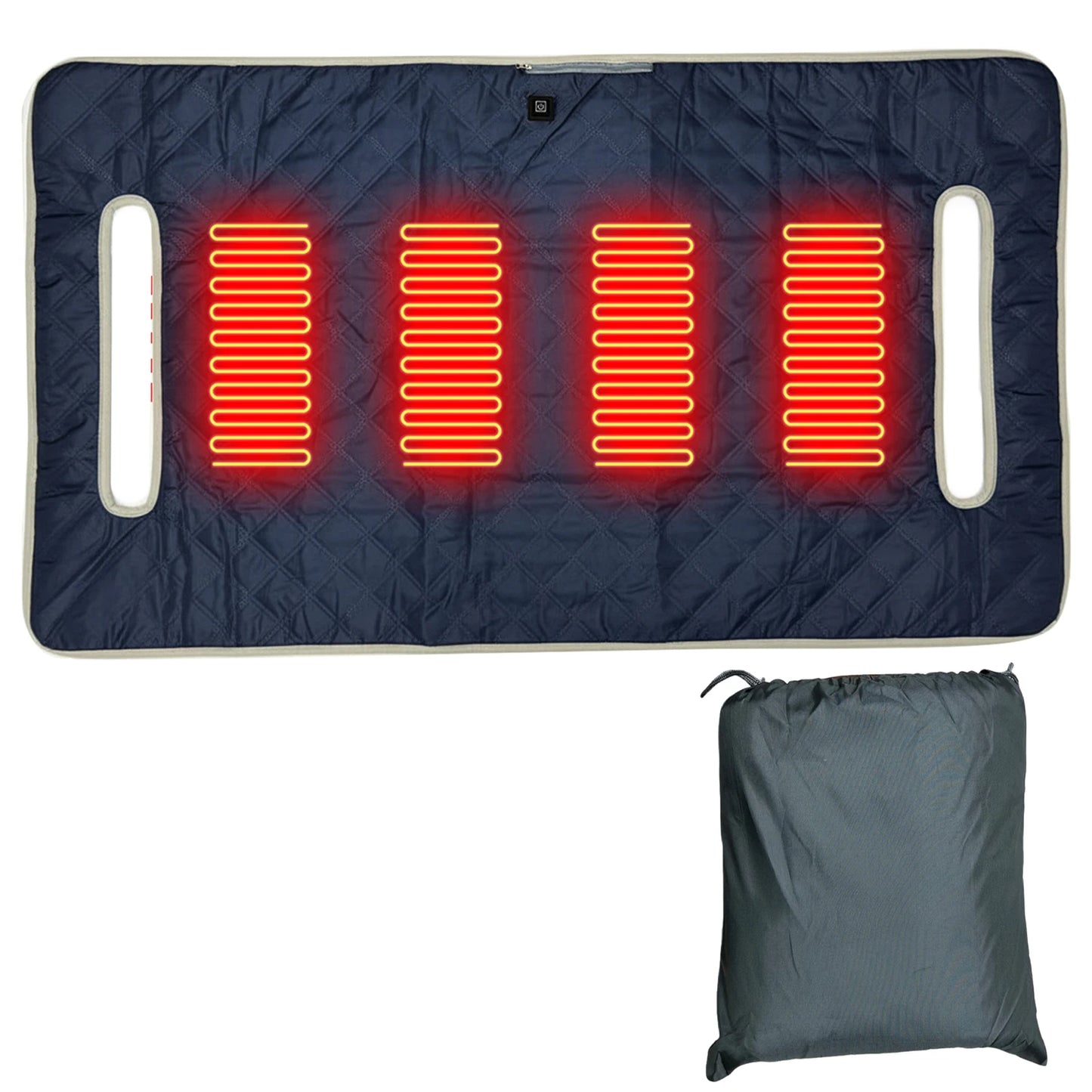 Golf Cart Seat Cover Waterproof Heated Seat Cushion Travel Sports Cart Seat Cushion Cover Golf Gifts for Men Golf Lover