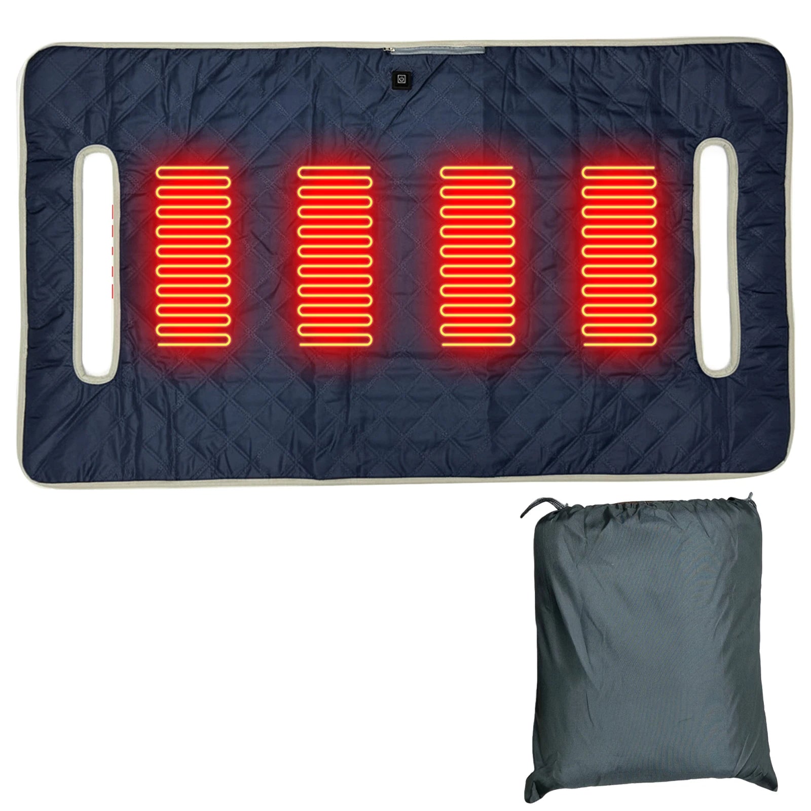 Golf Cart Seat Cover Waterproof Heated Seat Cushion Travel Sports Cart Seat Cushion Cover Golf Gifts for Men Golf Lover